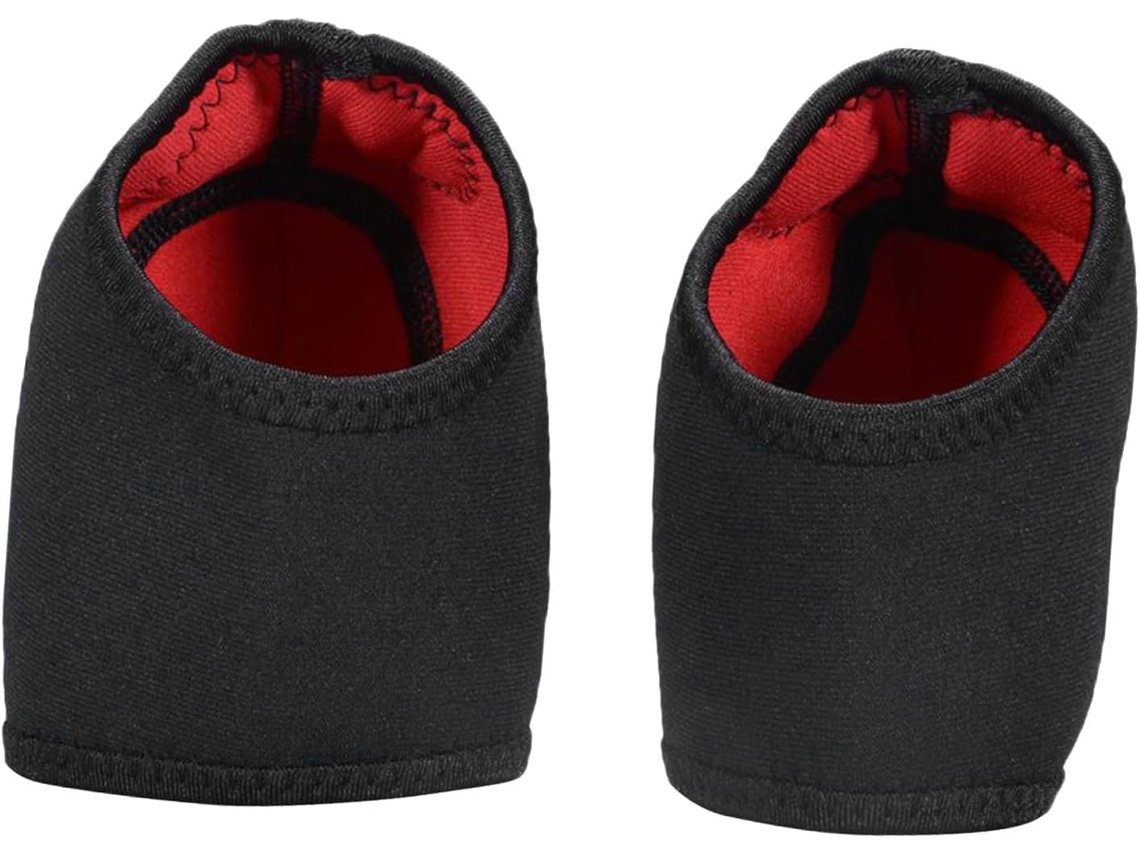 Protetores De Calcanhar Ipetboom 2em Neoprene Preto Com Absorção Impacto E Design Antiderrapante Para Alívio