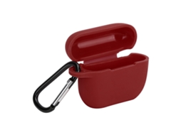 Aetheria capa de Silicone Protetora para Carregamento do Ios Earbuds Pro/iii com Hebilla Vinho