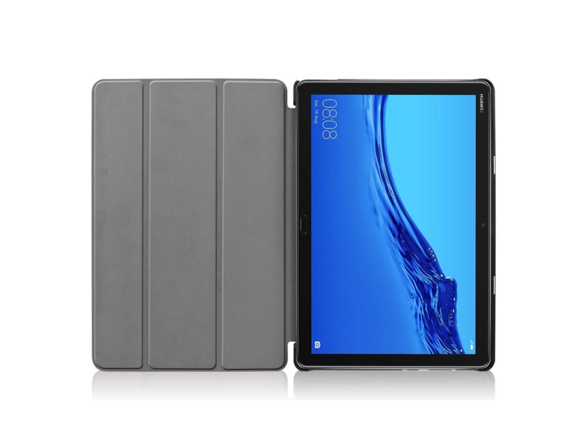 Capa Tripla de Couro Ecológico ILIKE Samsung Tab A7 Lite 8 7'' 2020 T200 / T225 Azul Celeste