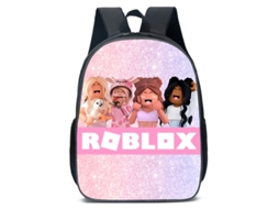 Mochila escolar Roblox para alunos do ensino fundamental e médio, estojo, lancheira e mochila Aquaforge para meninos e meninas.