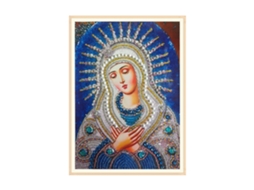 Pintura de Diamantes Diy Decorativa Nossa Senhora Casa