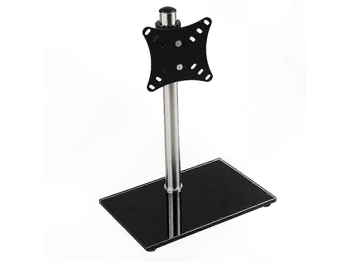 Suporte De Tv Ajustável Para Telas De 14 A 27 Polegadas, Base Universal Compatível Com Altura Para Tvs Led E Monitores
