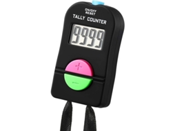 Contador Digital Portátil De Clics Para Deportes Golf Con Cordón, Contador Manual Electrónico De Bolsillo