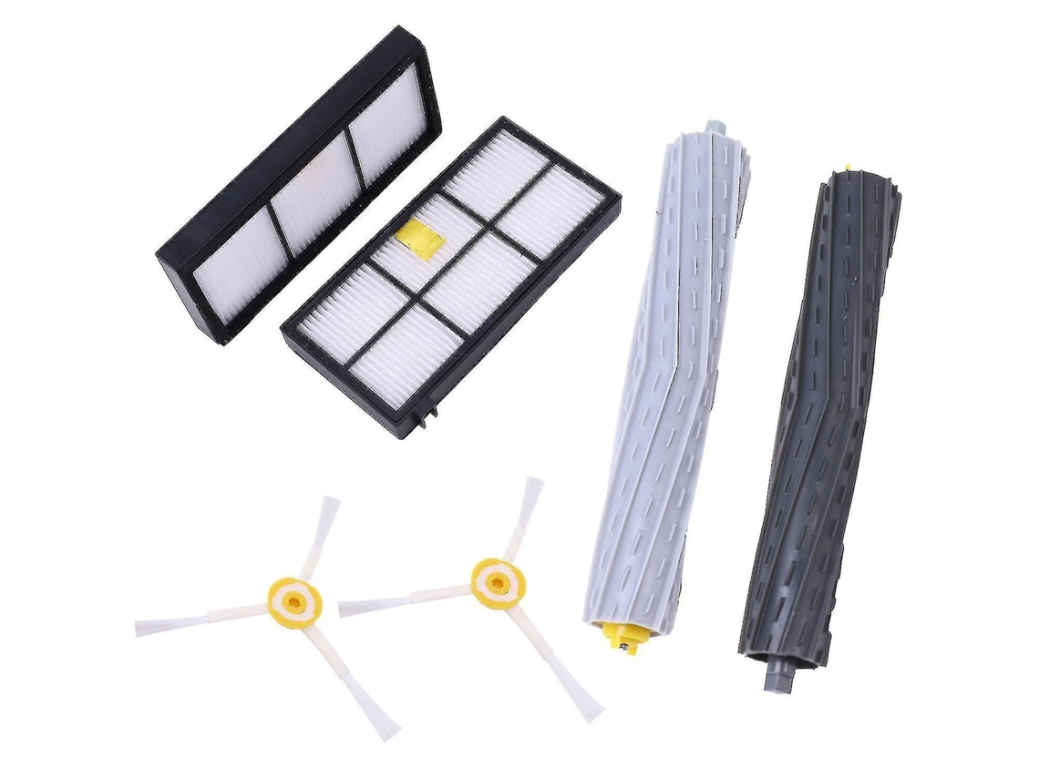 Acessório Aspiradores Compatibilidade Universal 6Pack Lateral Escova O Filtro Hepa Extrator Detritos IROBOT Roomba 980 960 800 860 880 Para
