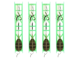 Feeder Bait Cage (counterweight Carp Fishing Inline Feeding) 4 Pieces Per Sale 40g Portable Artificial Fishing