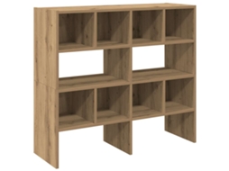 Shoe Rack, Shoe Racks Vidaxl Marrom Madeira Processada (n/a)