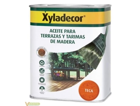 Óleo Teca para Terraços e Tarima de Madeira Xyladecor