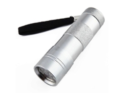 New Small Glow Led Nail Lamp, Mini Uv Dryer For Gel Polish, Portable Flashlight Art Silver Hk GOKOCO