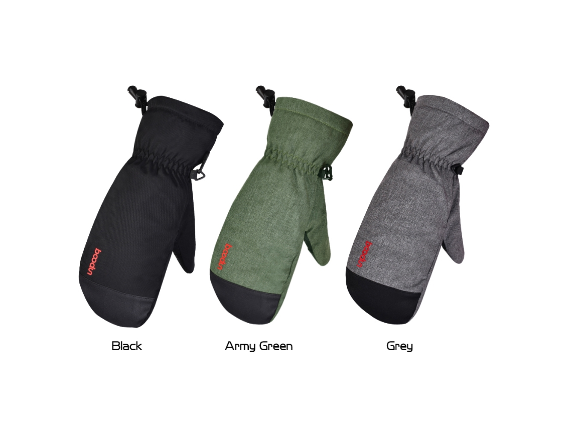 Luvas Quentes de Inverno, Impermeáveis, Resistentes ao Vento, Esqui, Ciclismo, Corrida, S/MARCA