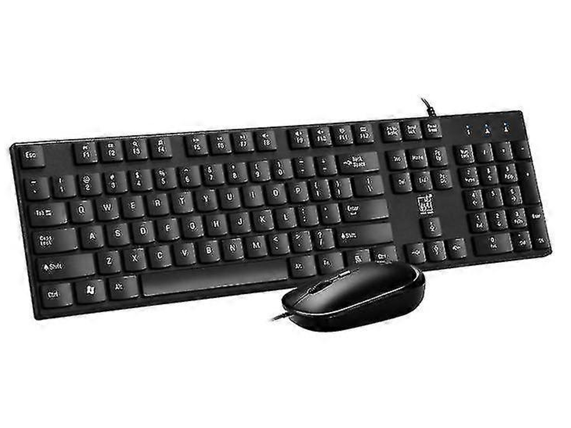 Kit De Substituição Para Teclado E Mouse Usb Finos Com Fio