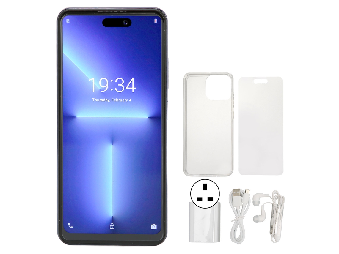 Smartphone Laxiscreed 6.6" Android 12 Com 6gb Ram E 128gb Para Uso Diário