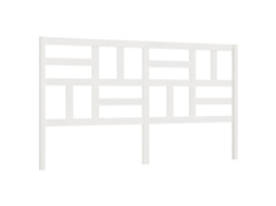 Bed Headboard, Bed Headboards Vidaxl Branco Madeira De Pinho (186 X 104 Cm)