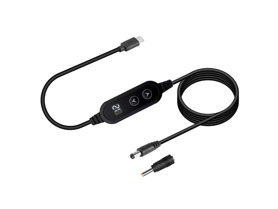 Cabo Adaptador Usb-c Multivoltagem Pd65w Com Pontas Substituíveis