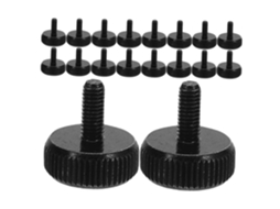 Conjunto De 50 Parafusos De Montagem Serrilhados Para Gabinetes De Pc E Fixação.