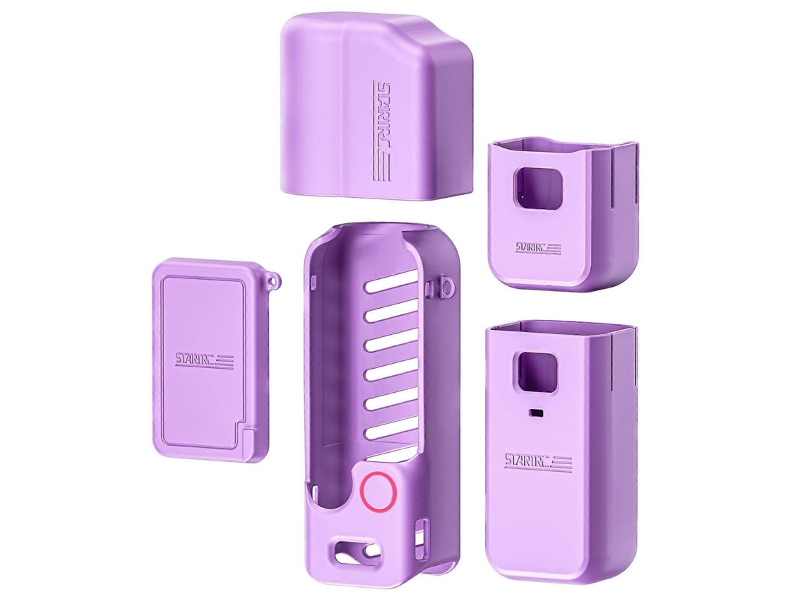 Capa De Silicone Tpu Startrc 5 Em 1 Para Dji Osmo Pocket 3 (corpo, Lente, Alça E Tela)