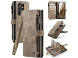 Capa De Couro Multifuncional Caseme C30 Para Samsung Galaxy S23 Ultra 5g