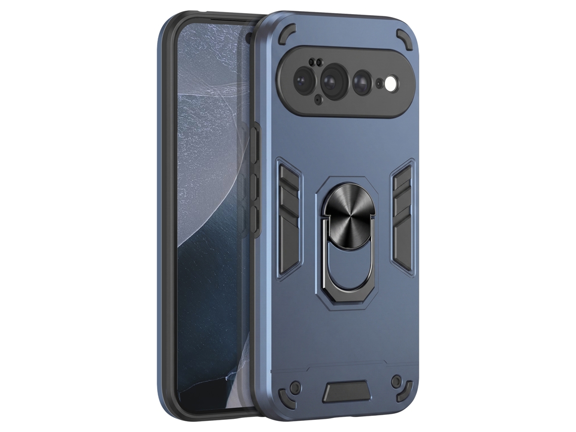 Capa Para Google Pixel 11 Pro Xl Antichoque Com Anel E Tampa De Câmera