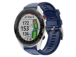 Lurelia Pulseira, Compatível Com Garmin Approach S62 Midnight Blue Silicone Strap