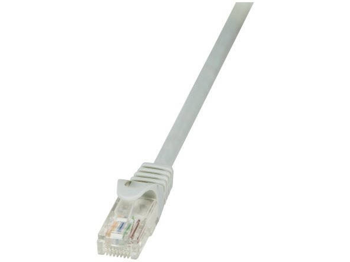 Cabo de Rede LOGILINK (RJ45 - 5 m - Cinzento)
