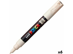 Marcador POSCA Pc-1M Bege 6 Unidades