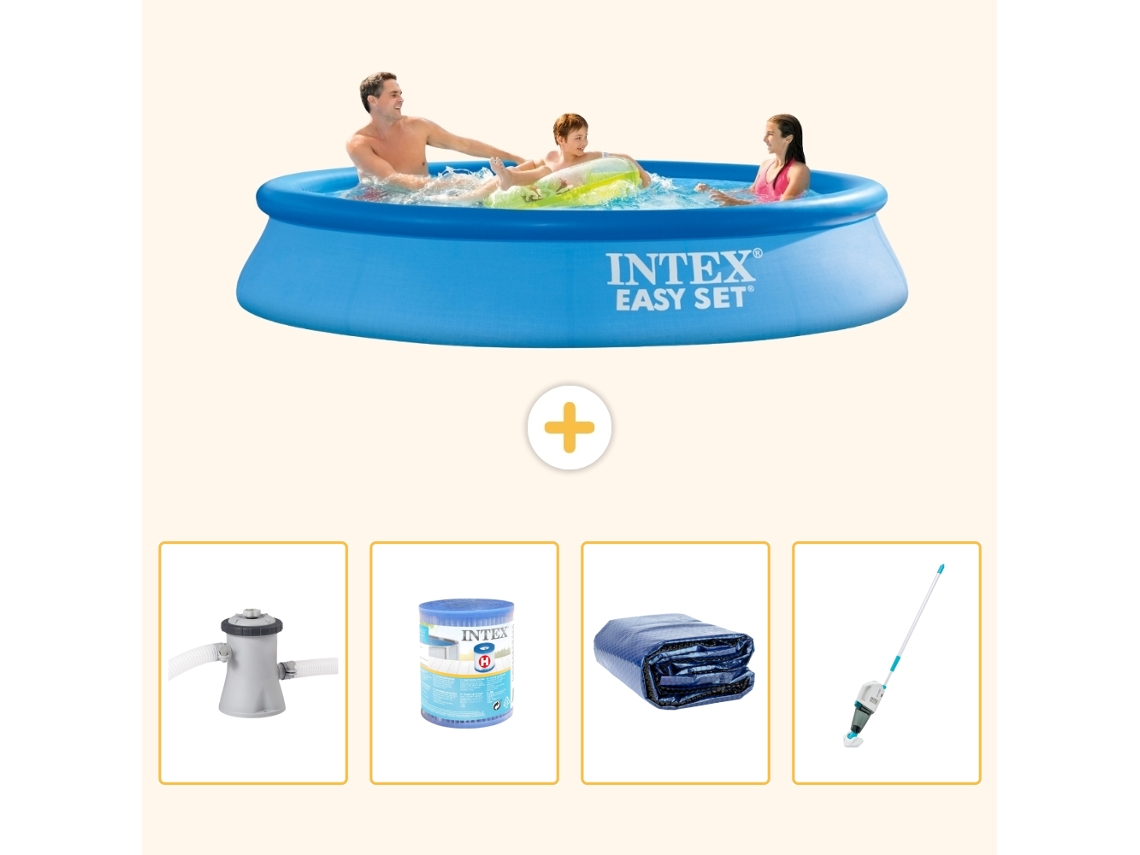 Intex Piscina Easy Set Redonda - 305x61 Cm - 5-peças S201