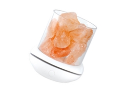 Lâmpada de Sal do Himalaia Difusor Aromático Luz Noturna 7 Cores Usb Decorativa