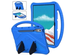 Capa Protetora Traseira Em Eva Compatível Com Lenovo Tab P12 Com Alça E Suporte Integrado.