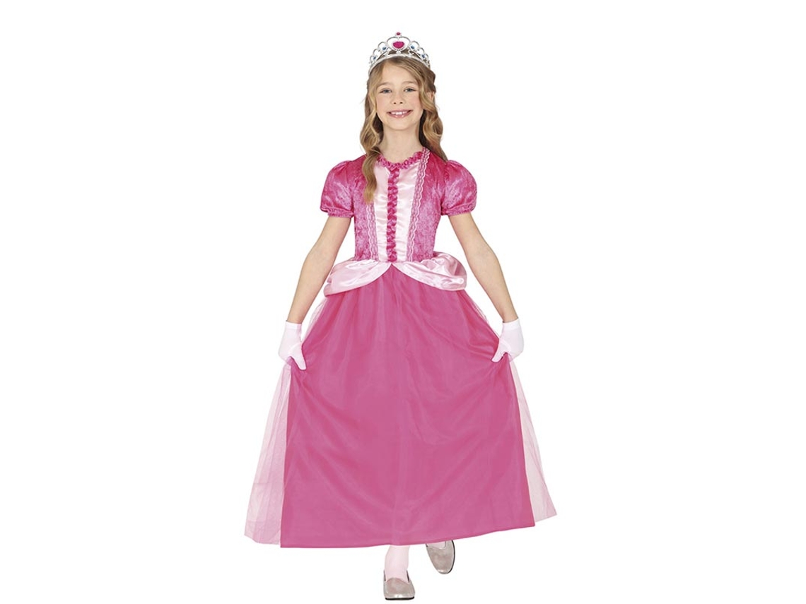 Fantasia de princesa rosa adorável para menina