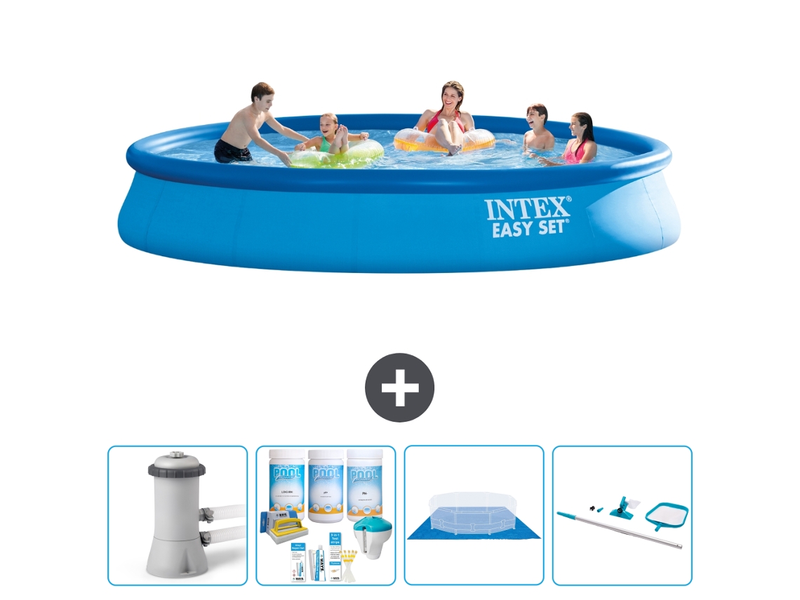 Intex Piscina Easy Set Redonda - 457x84 Cm - 5-peças S20947