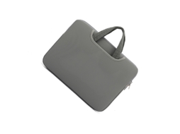 Capa Para Laptop À Prova Dágua Com Alça Cinza Brilvibera