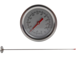 Termômetro Para Compostagem Com Sonda De Aço Inoxidável 50cm 19, 7 Polegadas Medidor Temperatura Do Solo