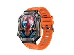 (preto + Laranja + Laranja) Smartwatch Esportivo De 2 Polegadas Com Bluetooth 5.1 E Classificação Ip67 De Resistência À Água