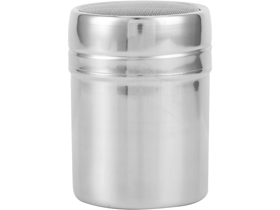 Pá Para Pó Em Aço Inoxidável Com Malha Fina E Tampa À Prova De Poeira, Ideal Para Cozinha, Confeitar Gokoco