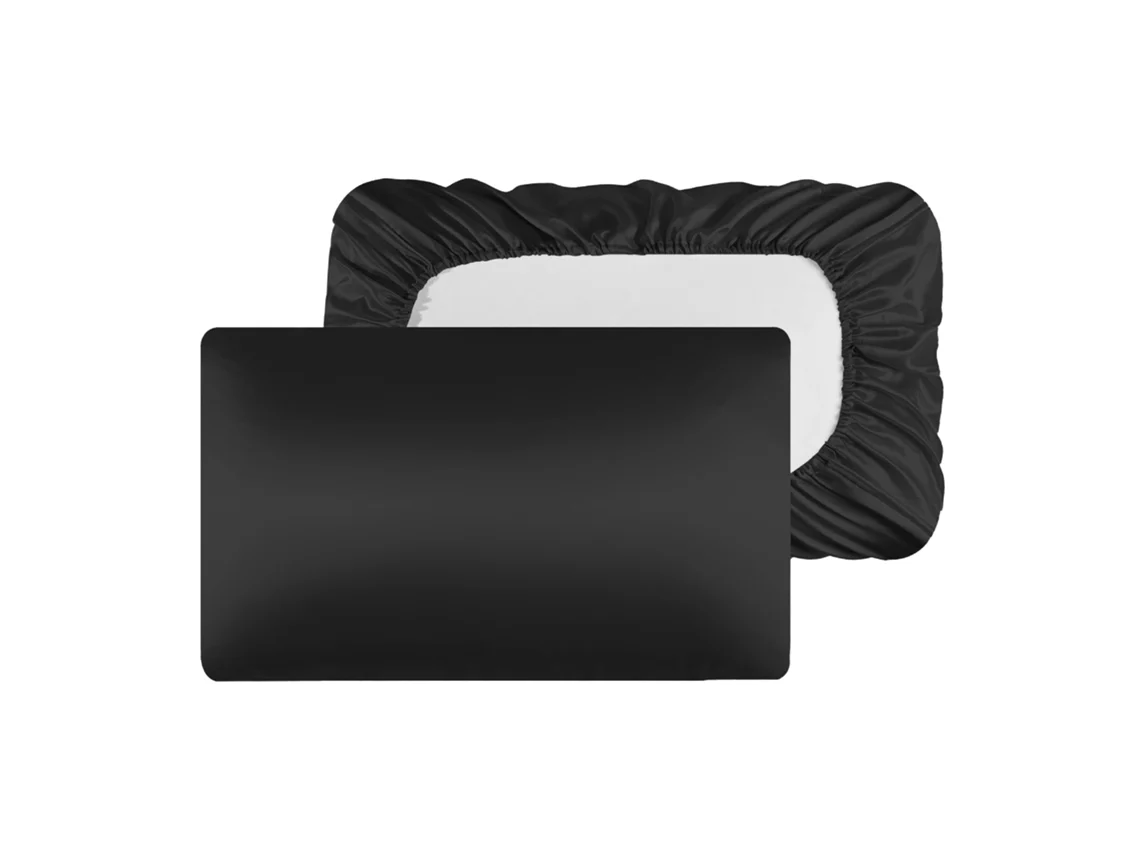 2Pack Fronhas de Cetim de Seda Macia e Suave-Zt018-136 LUUCOZK