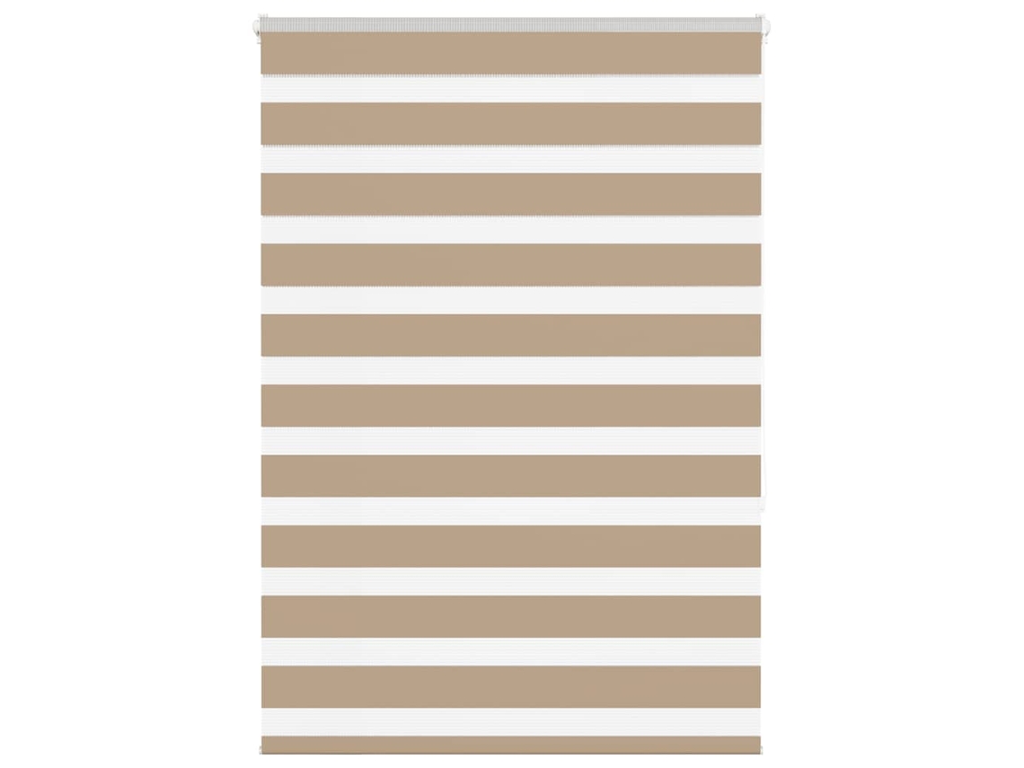 Zebra Blind, Zebra Blinds Vidaxl Marrom Poliéster (110 X 150 Cm)