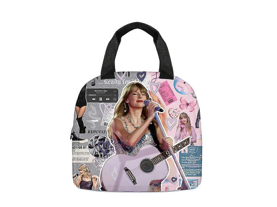Lancheira térmica 3D Taylor Swift para piquenique escolar, viagens e armazenamento. Lancheira Aquaforge (fmy).