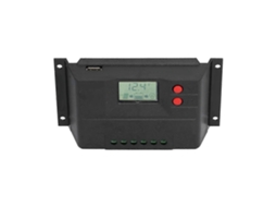 Controlador De Carga Solar 12v 24v, Automático, Durável, Com Proteção De Circuito, Lcd, Para Uso Doméstico, 20a. Olysi Shop