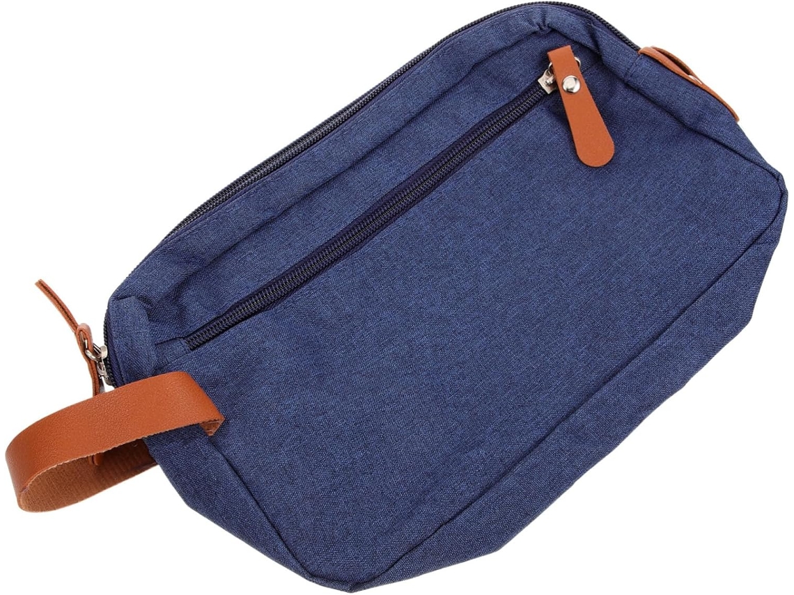 Nécessaire Masculina, Kit De Viagem Espaçoso, Organizador De Artigos De Higiene Pessoal Prático