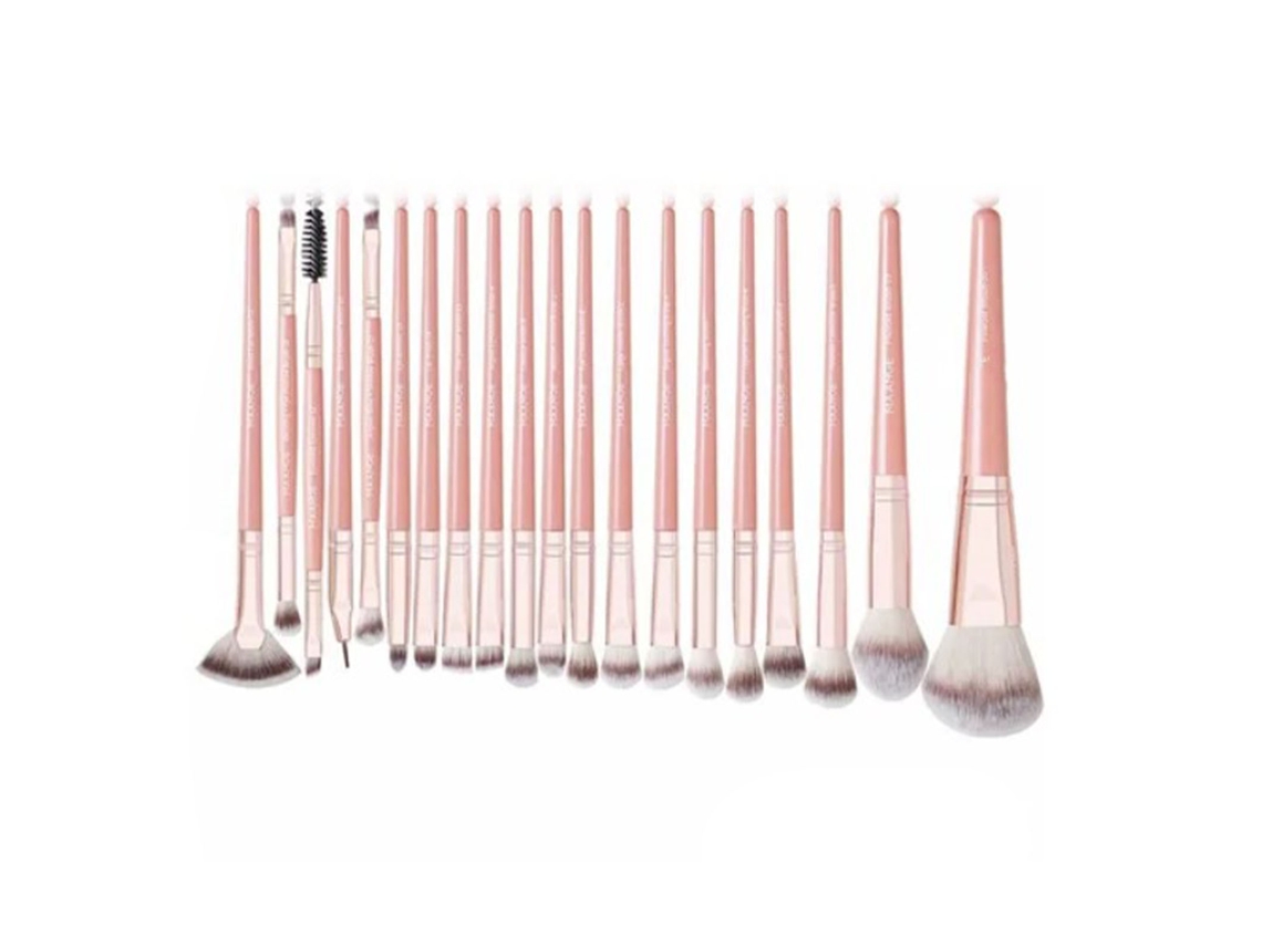 Conjunto De Pincéis Para Sombras De Olhos E Delineador De Maquiagem