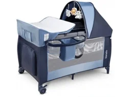 Lionelo Cama de Viagem Sven Plus Blue Navy
