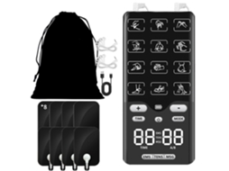 Estimulador Muscular Ems 12 Modos Com 8 Eletrodos - Eifson