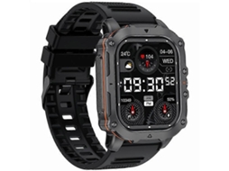 Relógio Inteligente Ak72 De 1,952 Polegadas Com Monitor De Frequência Cardíaca E Pressão Arterial, Pulseira De Silicone Ly Ebike