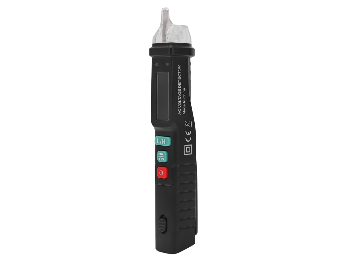 Laxiscreed Caneta De Detectar Tensão Ac Com Ecrã Hd E Função De Desligar Automático