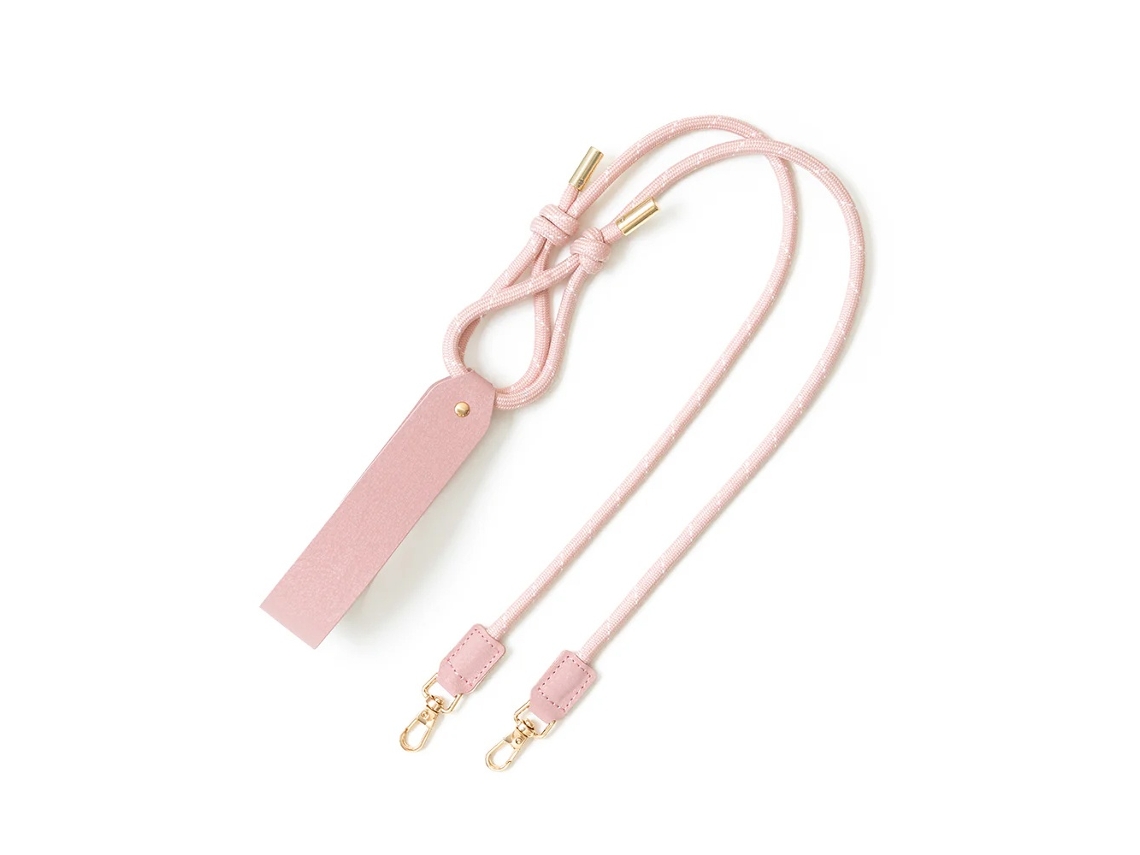 Lurelia Cordão Para Telemóvel Ajustável Transversal Para Pescoço 120 Cm 2m Anti-perda