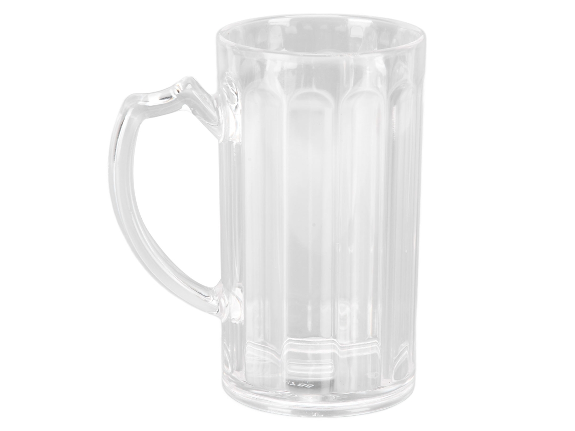 Caneca de Cerveja 500ml com Alça Confortável | S/MARCA