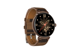 Smartwatch 1 45 Polegadas Relógio Fitness Esportivo Impermeável Marrom Yunzii