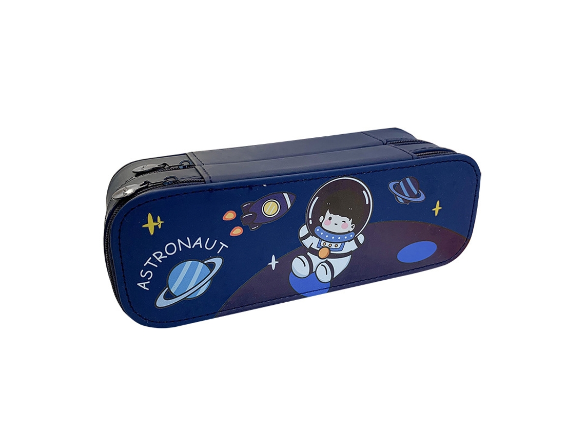 Estojo Para Lápis, Bolsa Grande, Nécessaire De Maquiagem, Organizador Armazenamento Aquaforge