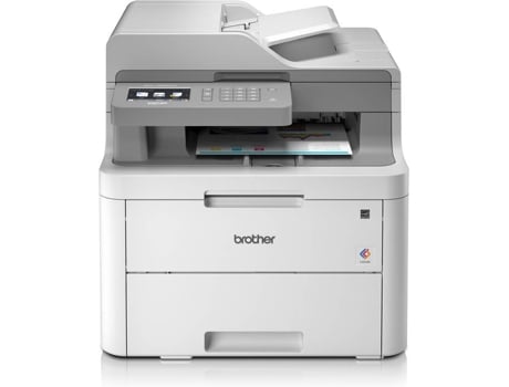 Impressora BROTHER DCP-L3550CDW (Multifunções - Laser Cores - Wi-Fi)