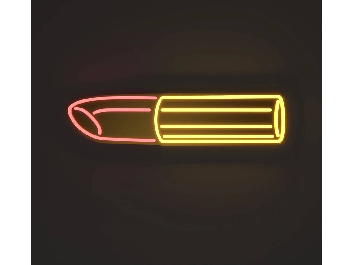 Painel LED YELLOWPOP Tom W Lipstick