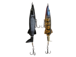 Lure Bait (propeller Tractor Popper Surface Floating Lure) 2-pack 13cm Multi-color Hard Bait